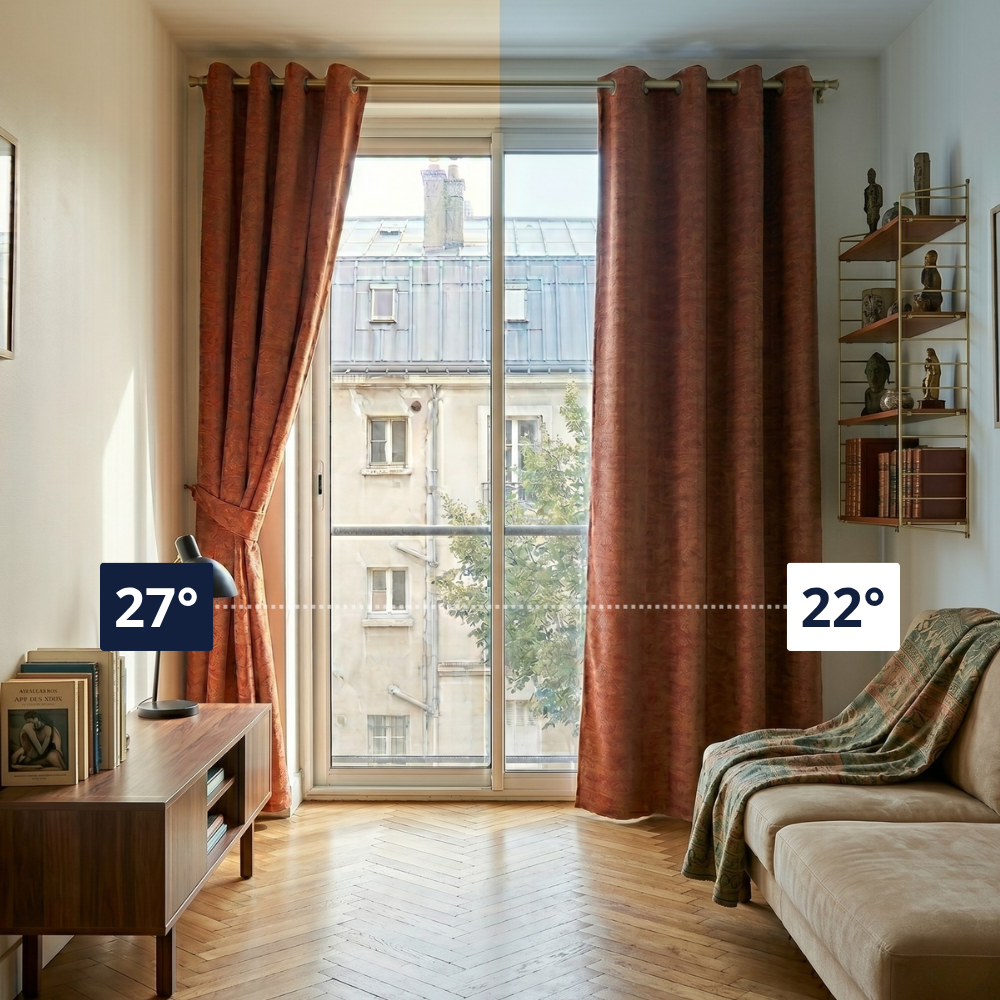 Rideau Thermique & Occultant